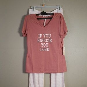 WallFlower Pajama set